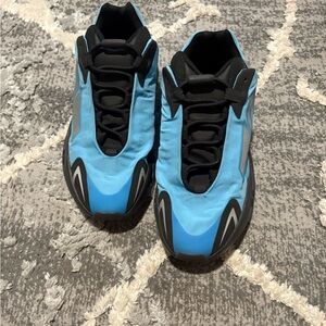 Blue and Black Athletic Sneakers